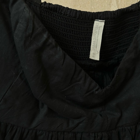 Urban Outfitters Off-The-Shoulder Dress (Medium) - Black - Picture 2 of 4